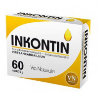 Средство от недержания мочевого пузыря Inkontin 60 таблеток Via Naturale
