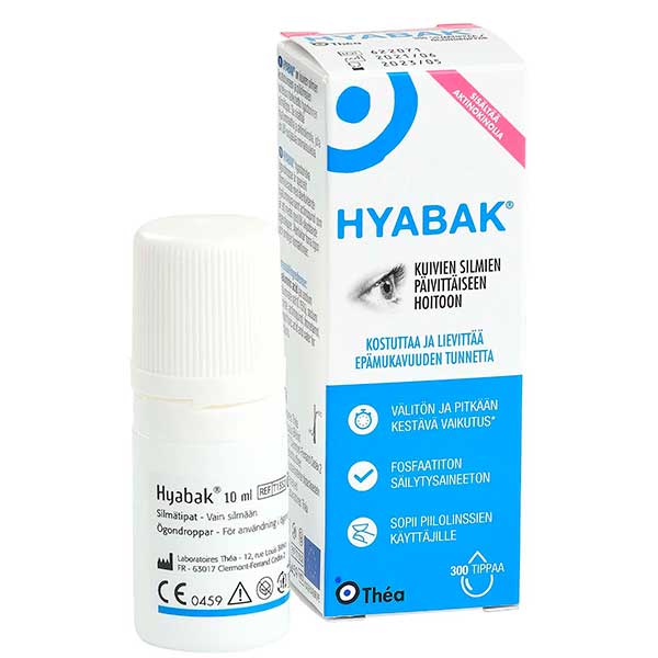 Глазные капли Hyabak 10 мл Thea Глазные капли Hyabak 10 мл Thea