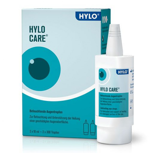 Капли при сухости глаз HYLO-CARE Augentropfen 2X10 мл URSAPHARM Капли при сухости глаз HYLO-CARE Augentropfen 2X10 мл URSAPHARM