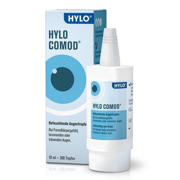 Капли для увлажнения глаз HYLO-COMOD Augentropfen 10 мл URSAPHARM Капли для увлажнения глаз HYLO-COMOD Augentropfen 10 мл URSAPHARM