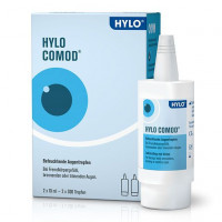 Капли для увлажнения глаз HYLO-COMOD Augentropfen 2X10 мл URSAPHARM