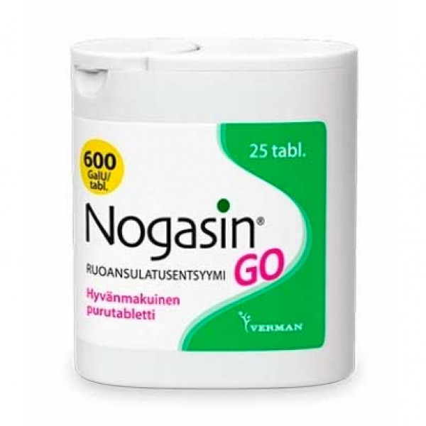 Препарат для лечения желудка и метеоризма NOGASIN GO PURUTABL 25 жевательные таблетки Verman Препарат для лечения желудка и метеоризма NOGASIN GO PURUTABL 25 жевательные таблетки Verman