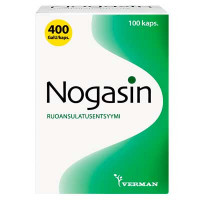 Препарат для лечения желудка и метеоризма NOGASIN KAPS 100 капсул Verman
