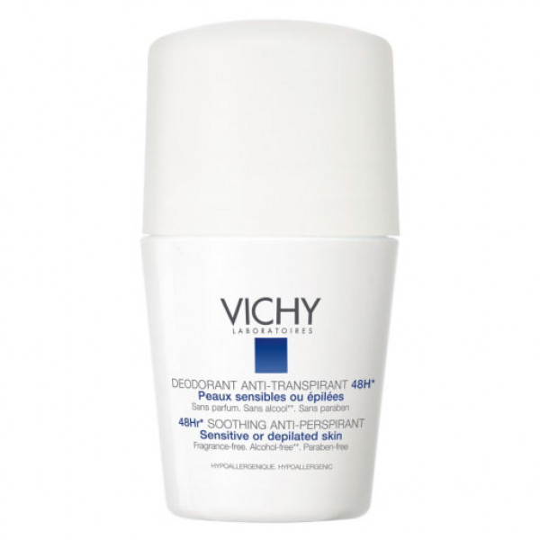 Дезодорант VICHY DEO Roll-on Sensitiv Anti Transpirant 48h 50 мл VICHY Дезодорант VICHY DEO Roll-on Sensitiv Anti Transpirant 48h 50 мл VICHY