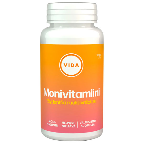 Мультивитамины Monivitamiini 120 таблеток Vida Мультивитамины Monivitamiini 120 таблеток Vida