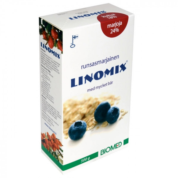Витамины для здоровья кишечника Linomix 500 гр Biomed Витамины для здоровья кишечника Linomix 500 гр Biomed