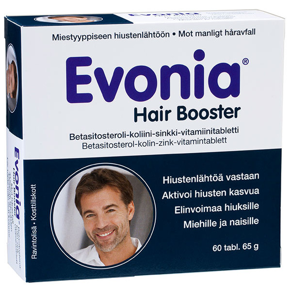Витамины Evonia Hair Booster для мужских и женских волос 60 капсул Hankintatukku Витамины Evonia Hair Booster для мужских и женских волос 60 капсул Hankintatukku