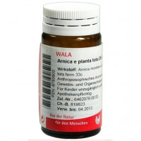 Гранулы от боли мышц и при тупых травмах ARNICA E Planta tota D 6 Globuli 20 гр WALA