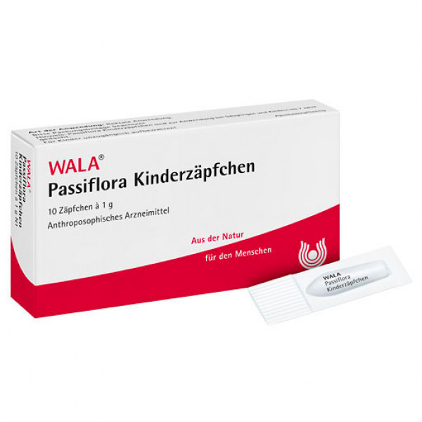 Свечи для младенцев от беспокойства PASSIFLORA KINDERZÄPFCHEN 10X1 гр WALA Свечи для младенцев от беспокойства PASSIFLORA KINDERZÄPFCHEN 10X1 гр WALA