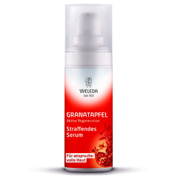 Укрепляющая сыворотка с экстрактом граната WELEDA Granatapfel straffendes Serum 30 мл Weleda Укрепляющая сыворотка с экстрактом граната WELEDA Granatapfel straffendes Serum 30 мл Weleda