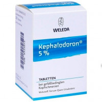 Препарат от сосудистой головной боли и усталости KEPHALODORON 5% Tabletten 250 шт Weleda