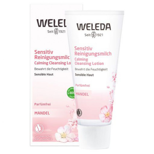 Миндальное очищающее молочко WELEDA Mandel Sensitiv Reinigungsmilch 75 мл weleda Миндальное очищающее молочко WELEDA Mandel Sensitiv Reinigungsmilch 75 мл weleda