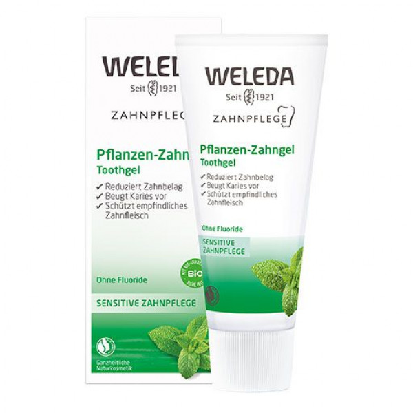 Зубной гель WELEDA Pflanzen Zahngel 75 мл weleda Зубной гель WELEDA Pflanzen Zahngel 75 мл weleda