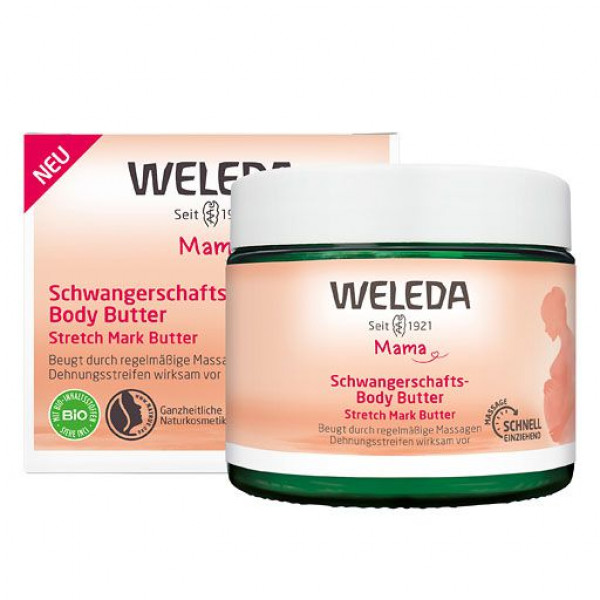 Масло для тела с тигровой травой от растяжек WELEDA Schwangerschafts-Body Butter 150 мл weleda Масло для тела с тигровой травой от растяжек WELEDA Schwangerschafts-Body Butter 150 мл weleda