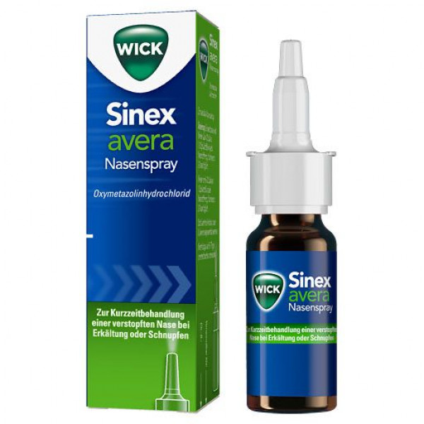 Спрей от насморка и аллергии WICK Sinex Avera Dosierspray 15 мл wick Спрей от насморка и аллергии WICK Sinex Avera Dosierspray 15 мл wick