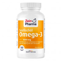 Капсулы Омега 3 OMEGA-3 1000 mg Seefischöl Softgel-Kapseln hochdo. 140 шт Zein Pharma