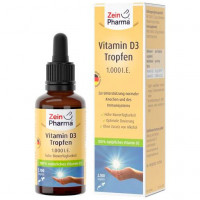Витамин Д3 в каплях VITAMIN D3 1.000 I. E. TROPFEN 50 мл Zein Pharma