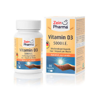 Витамин Д VITAMIN D3 5.000 I. E. Wochendepot Kapseln 90 капсул Zein Pharma