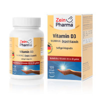 Витамин Д VITAMIN D3 14.000 I.E. Softgel-Kapseln ZeinPharma 120 капсул Zein Pharma