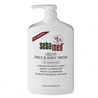 Жидкость для очистки лица и тела LIQUID FACE & BODY WASH флакон 1000 мл SebaMed Жидкость для очистки лица и тела LIQUID FACE & BODY WASH флакон 1000 мл SebaMed