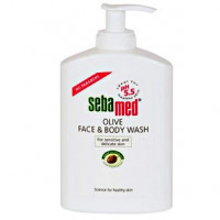Жидкость для очистки лица и тела OLIVE FACE & BODY WASH 300 мл SebaMed Жидкость для очистки лица и тела OLIVE FACE & BODY WASH 300 мл SebaMed
